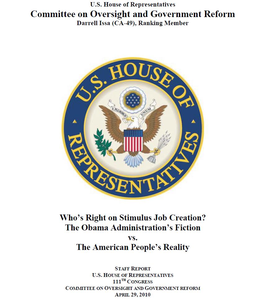 4-29-10 stimulus jobs report